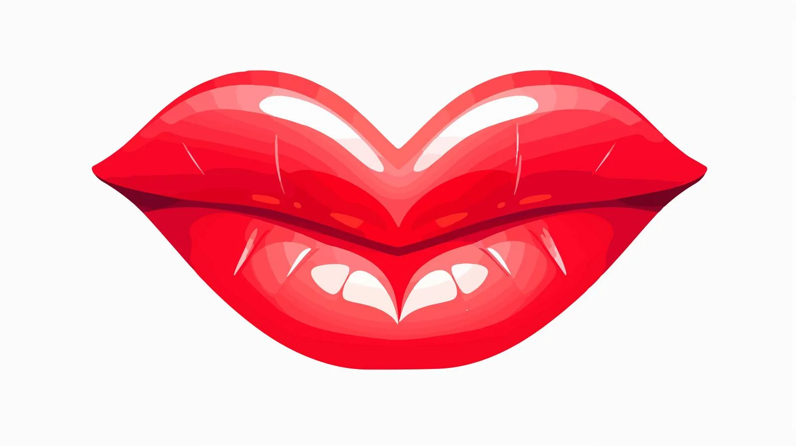Romantic Heart Symbol Cartoon Vector Illustration — free download from Dotvec