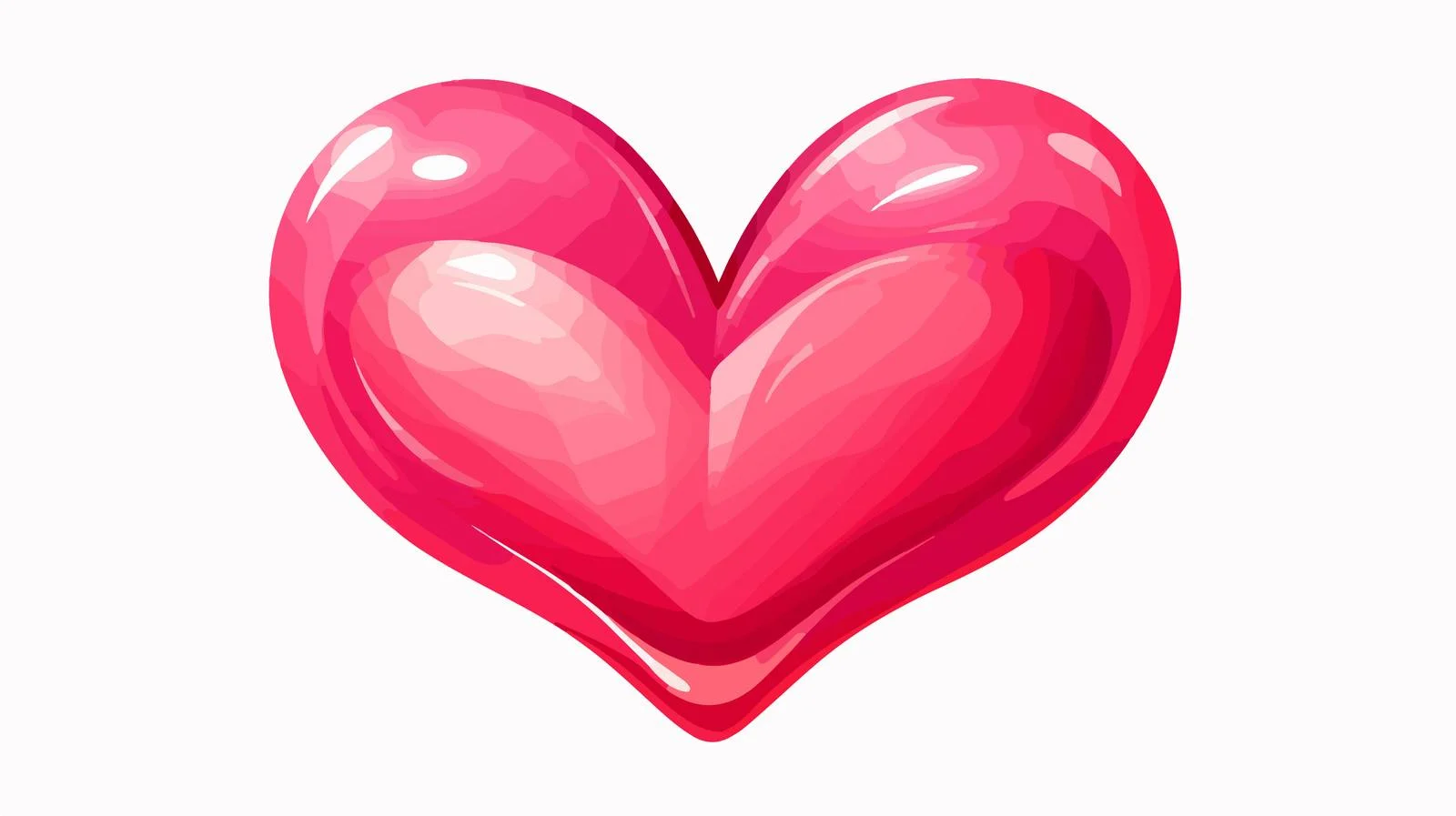 Adorable Cartoon Kissing Heart Symbol — free download from Dotvec