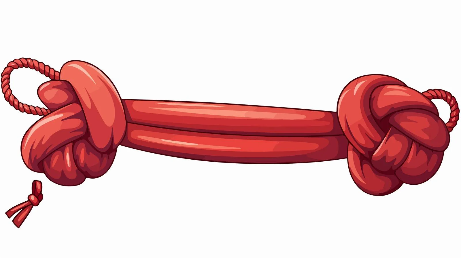 Cartoon Rope Speech Bubble Illustration — free download from Dotvec