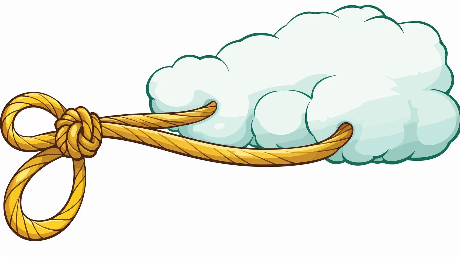 Interactive Cartoon Rope Communication Illustration — free download from Dotvec