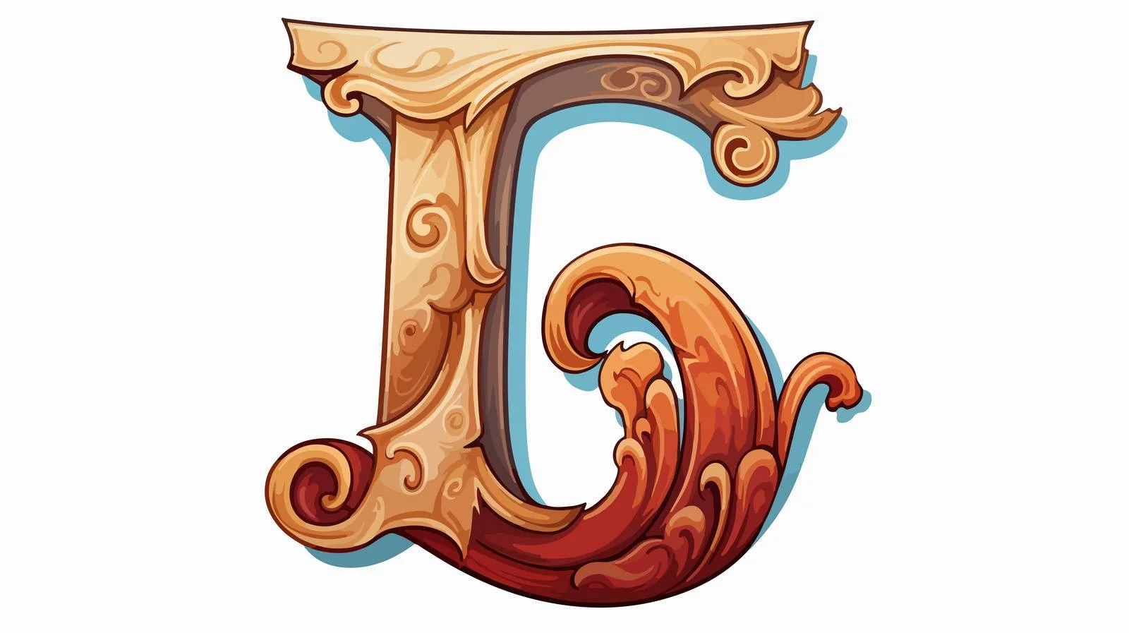 Cartoon Letter J Stock Illustration — free download from Dotvec