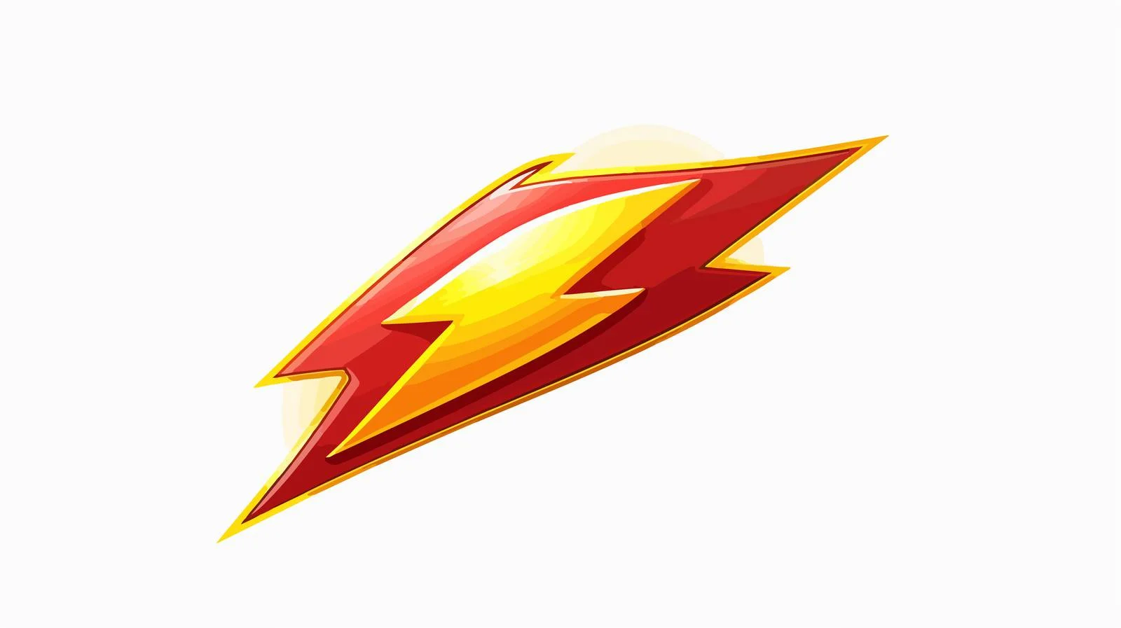 Cartoon Lightning Bolt Vector Illustration — free download from Dotvec