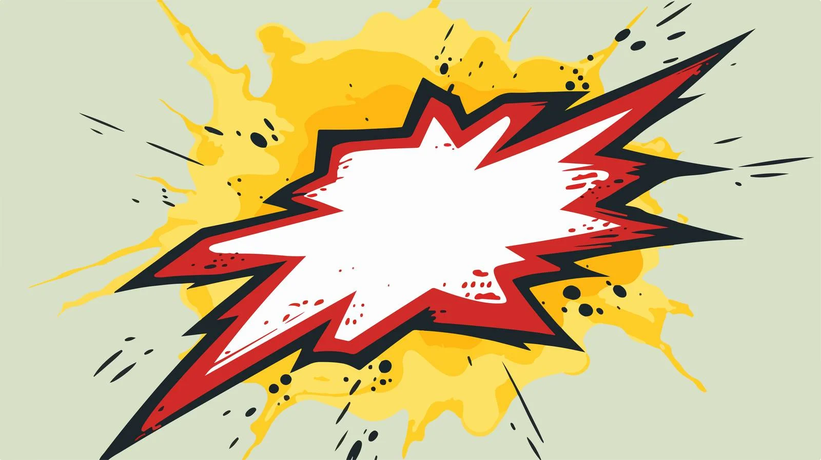 Cartoon Lightning Bolt with Thought Bubble — free download from Dotvec