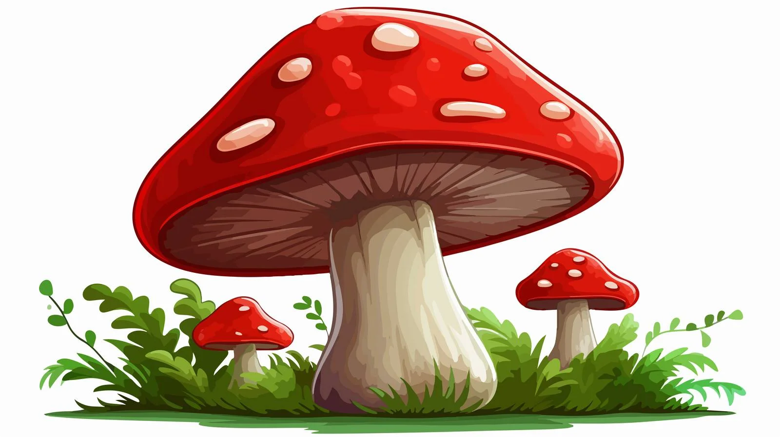 Enchanting Mushroom Character Illustration — free download from Dotvec