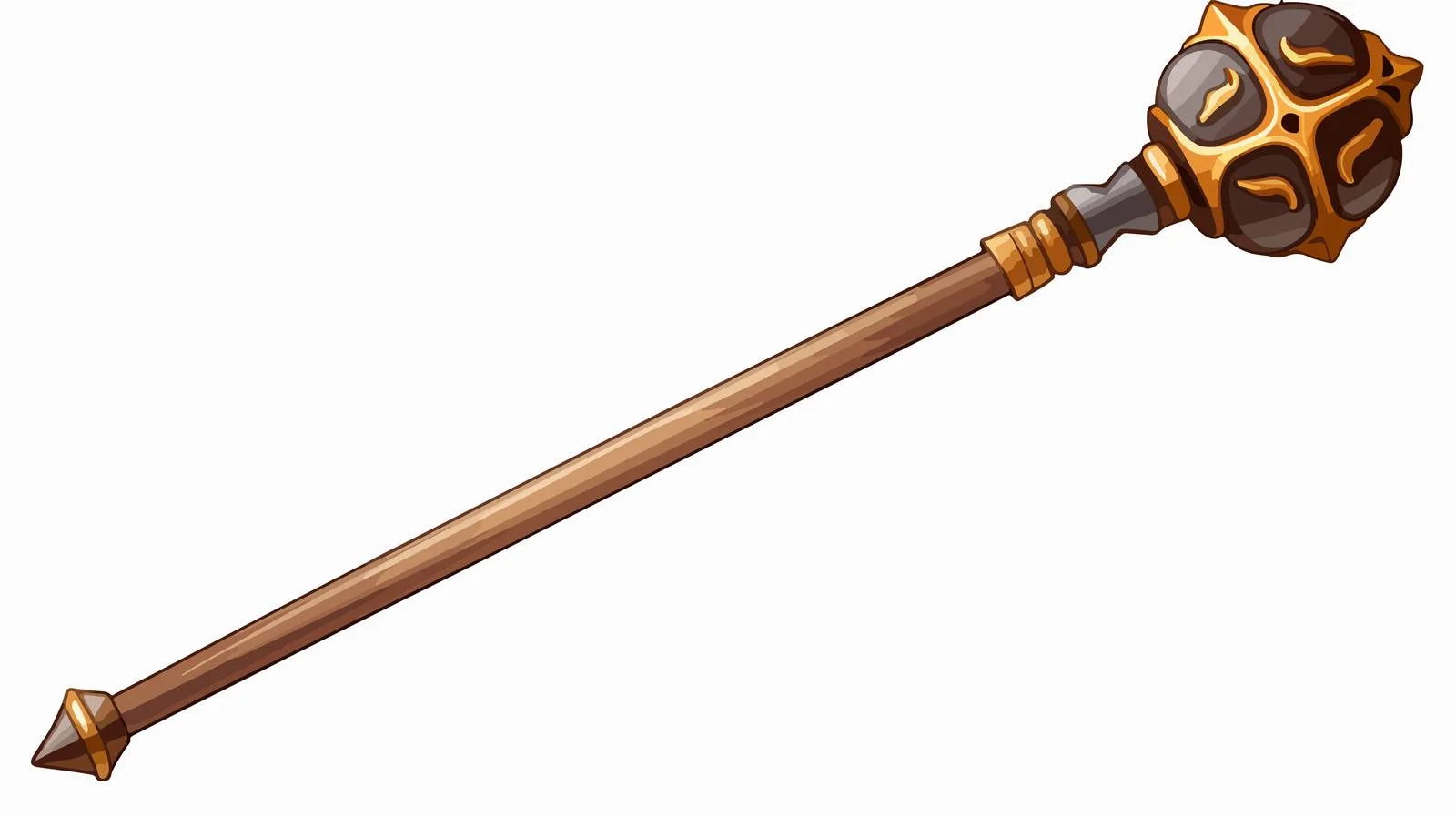 Cartoon Medieval Mace Vector Illustration — free download from Dotvec
