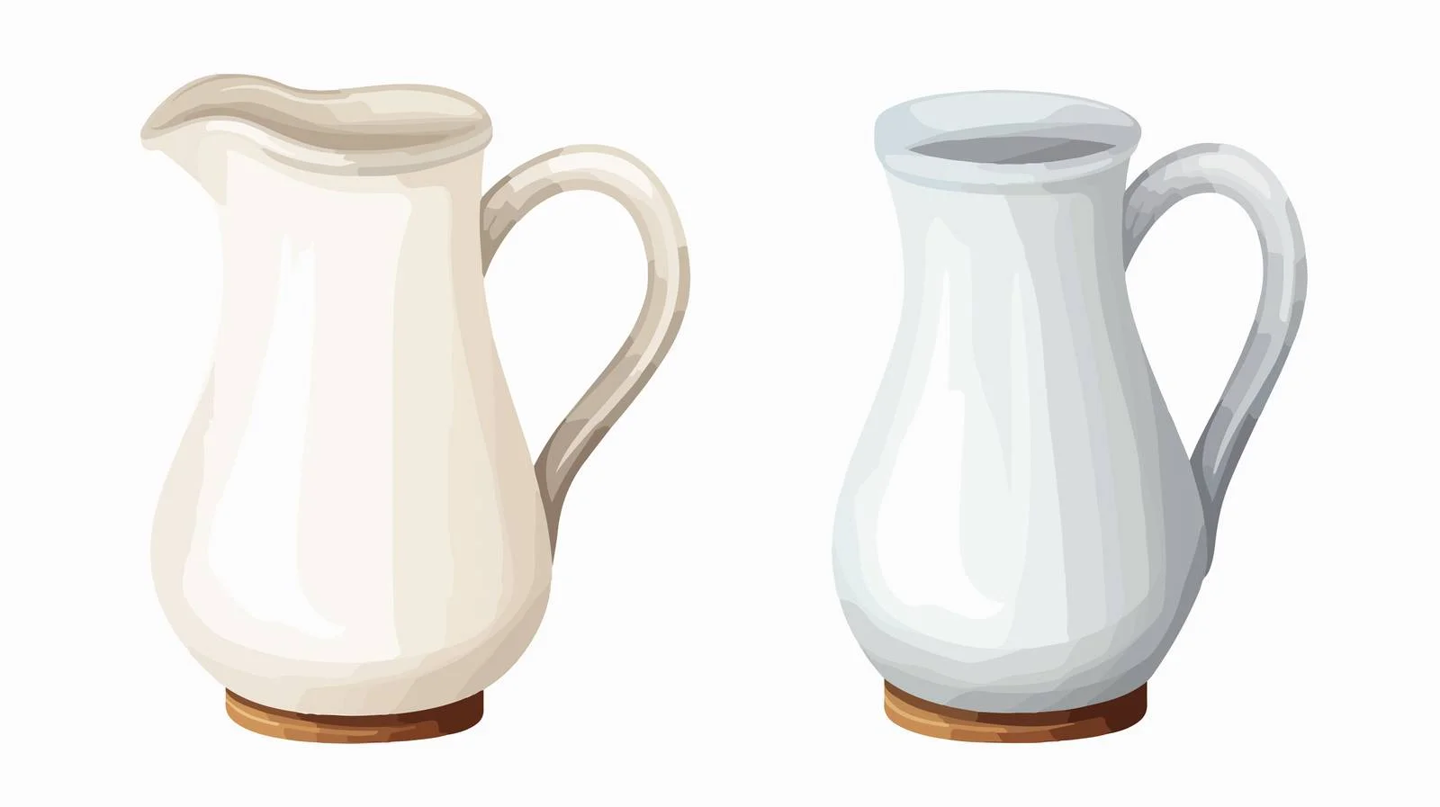 Cartoon Milk Jug Stock Vector Illustration — free download from Dotvec