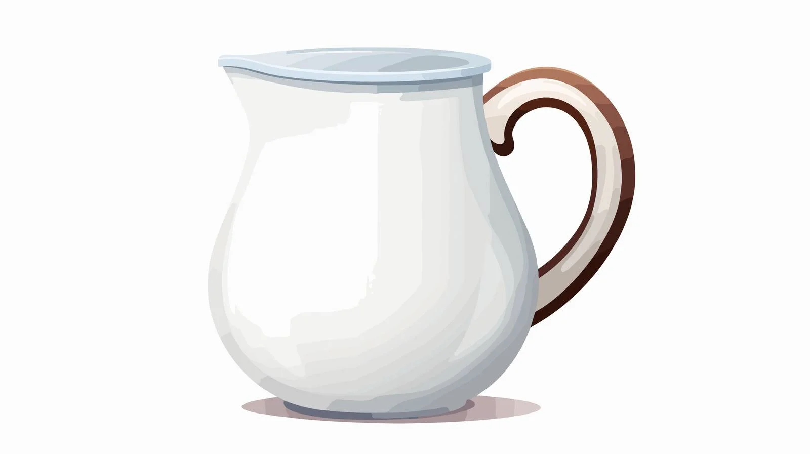 Cartoon Milk Jug Vector Illustration — free download from Dotvec