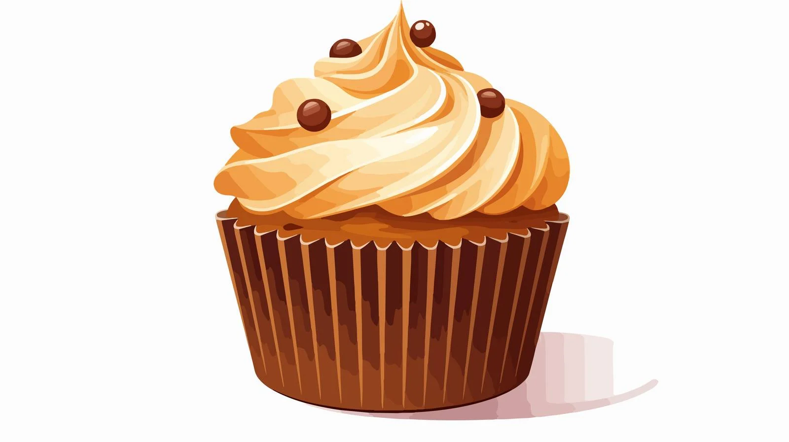 Cartoon Muffin Vector Illustration — free download from Dotvec