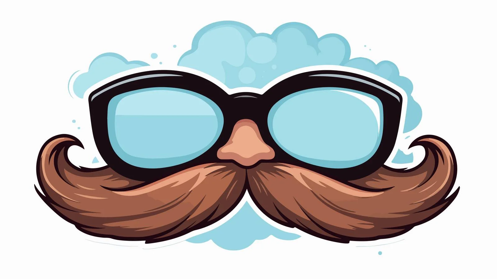 Cartoon Muscle Man with Speech Bubble — free download from Dotvec