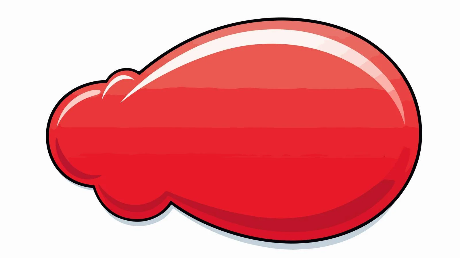 Cartoon Speech Bubble Vector Illustration — free download from Dotvec