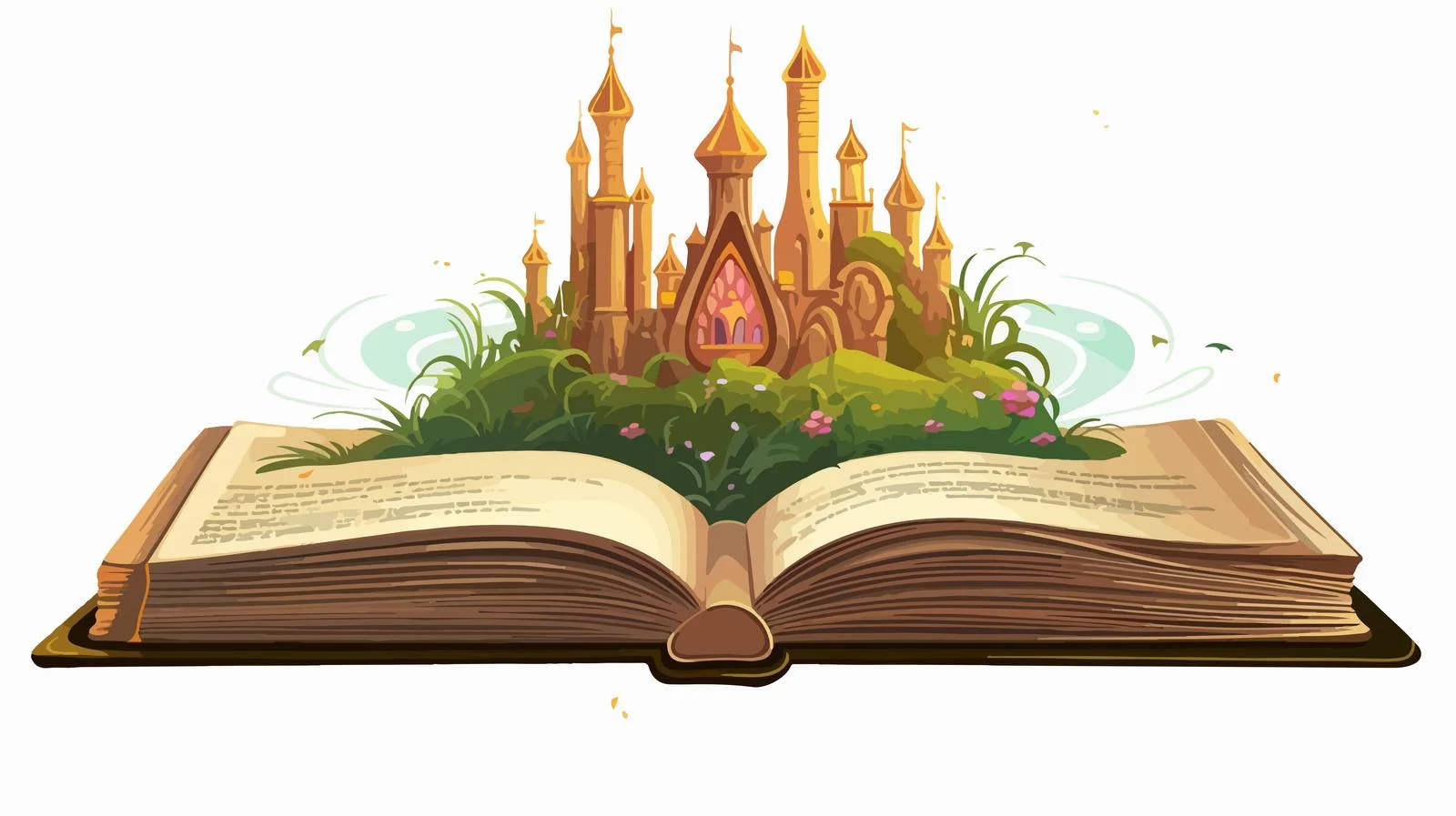 Vintage Cartoon Book Illustration Vector — free download from Dotvec