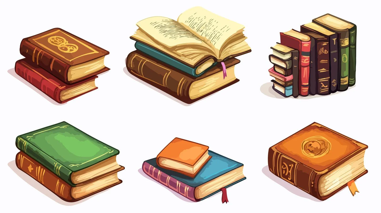 Vintage Cartoon Book Illustration — free download from Dotvec