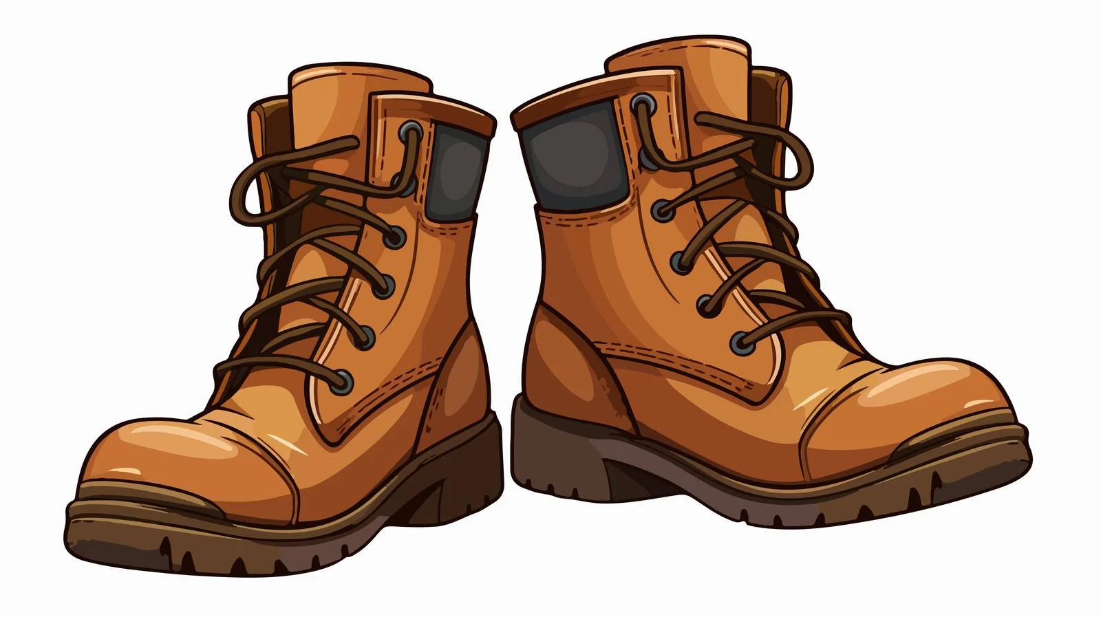 Vintage Boots Illustration — free download from Dotvec
