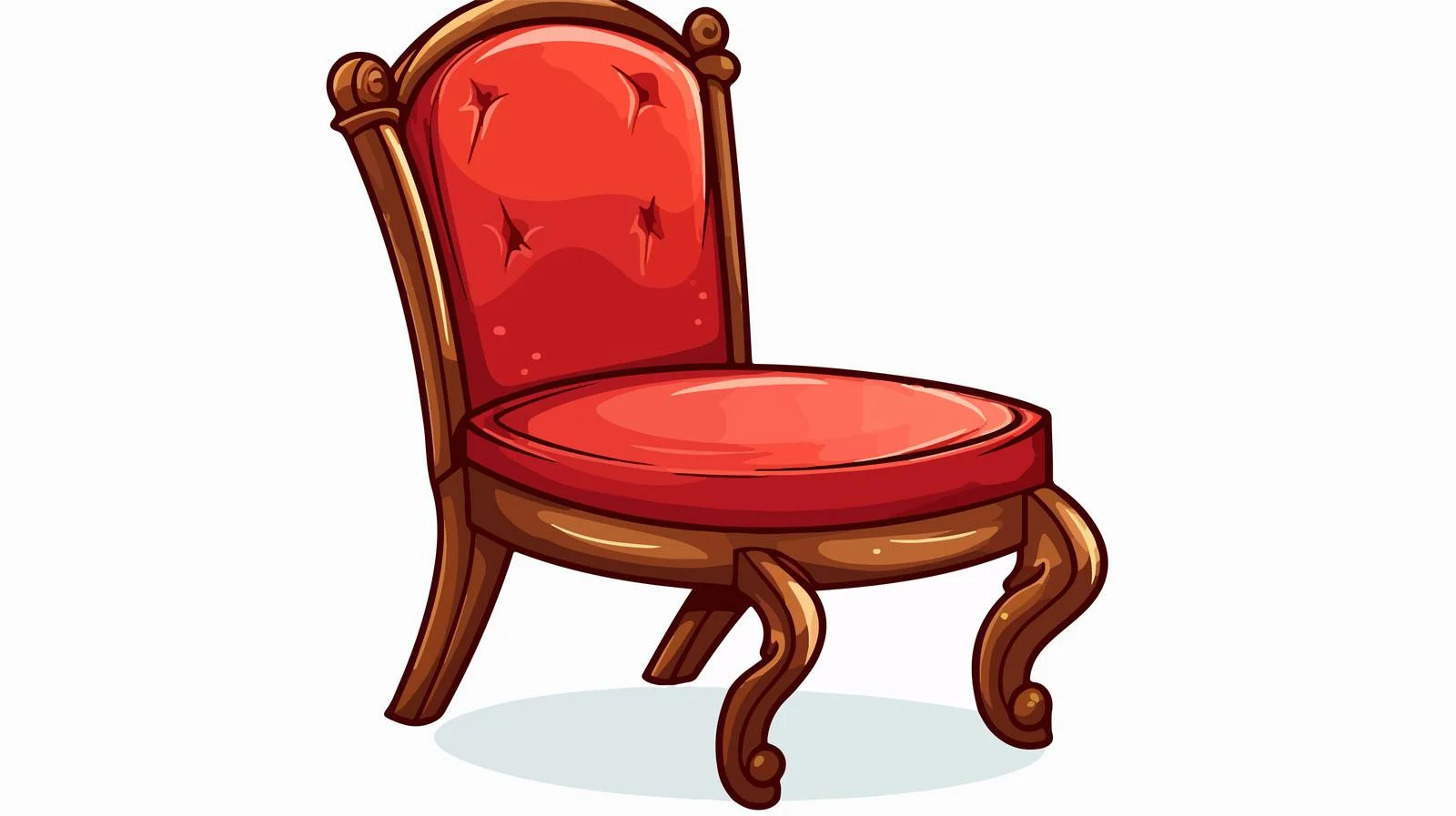 Vintage School Chair Vector Illustration — free download from Dotvec