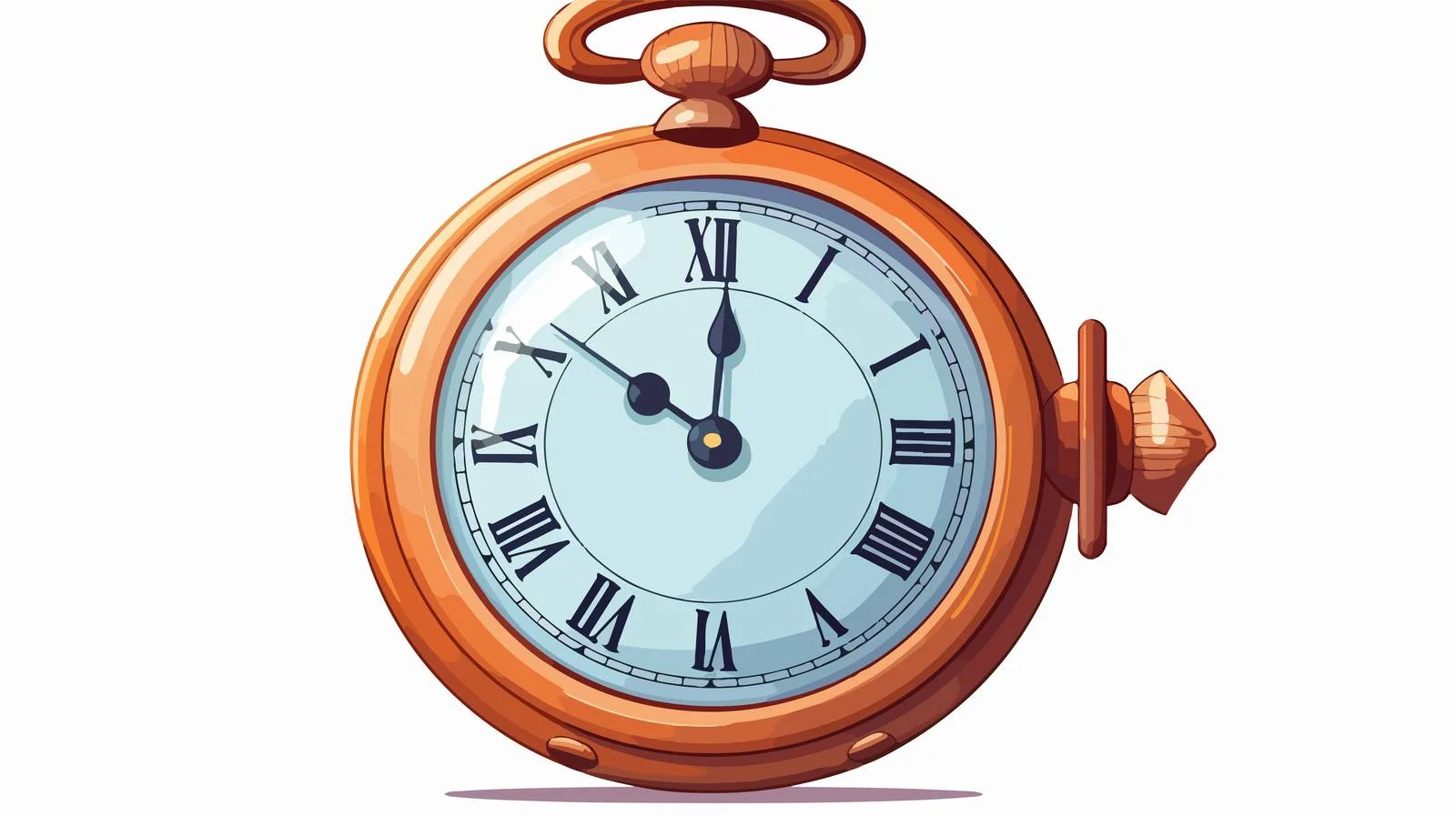 Vintage Cartoon Watch Vector Illustration — free download from Dotvec