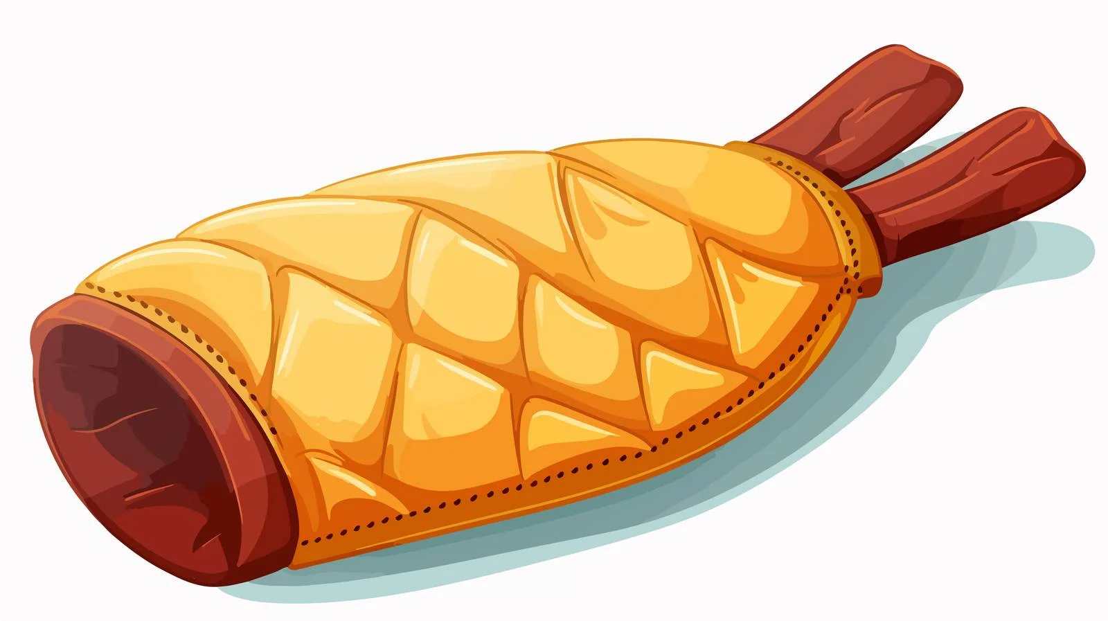 Cartoon Oven Glove Vector Illustration — free download from Dotvec