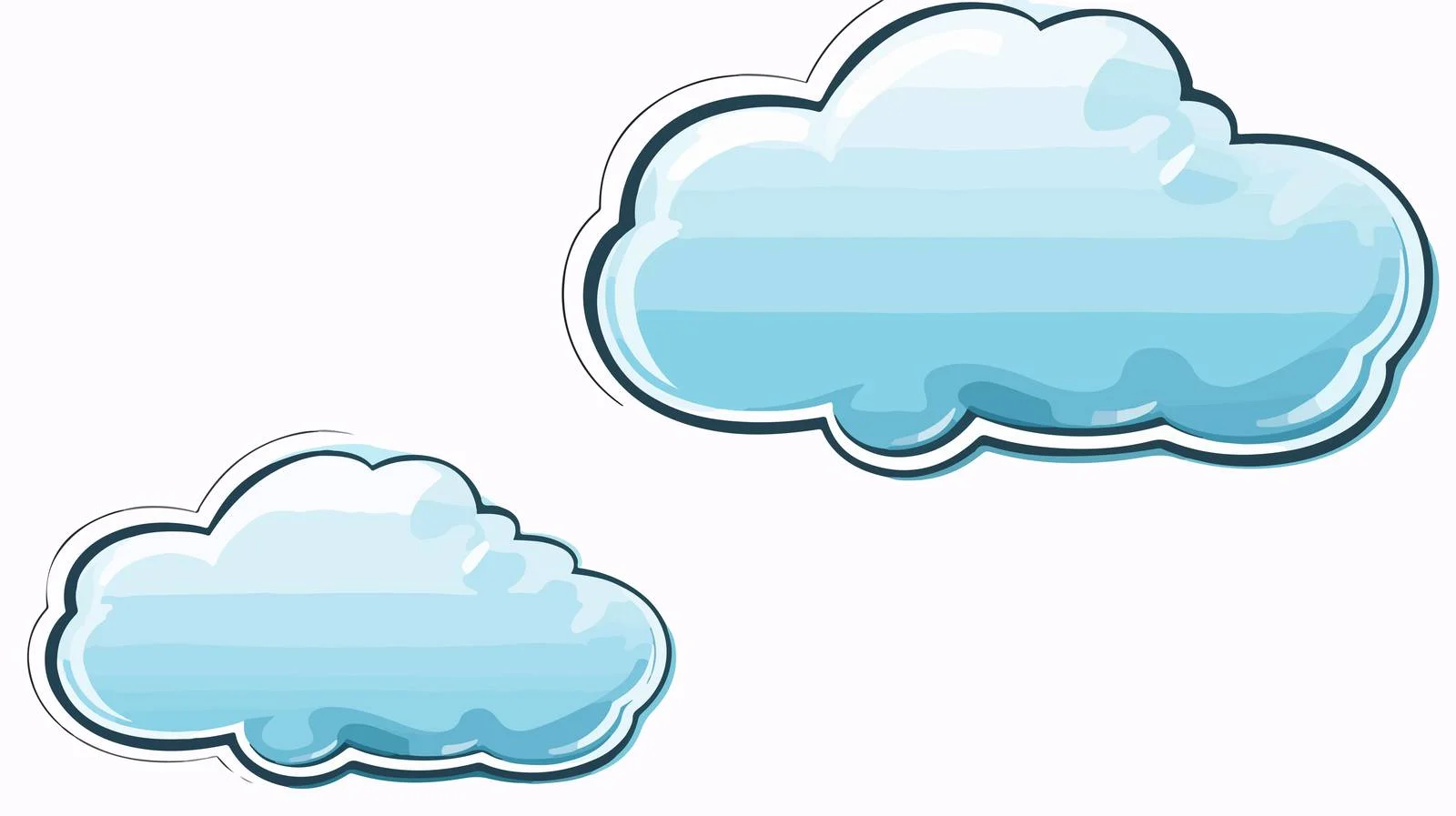 Cartoon Package Speech Bubble Vector Illustration — free download from Dotvec