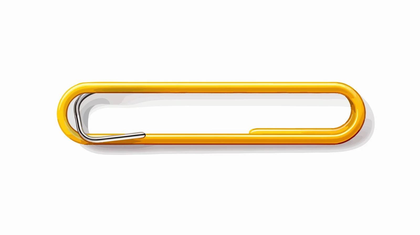 Cartoon Paperclip Vector Illustration — free download from Dotvec