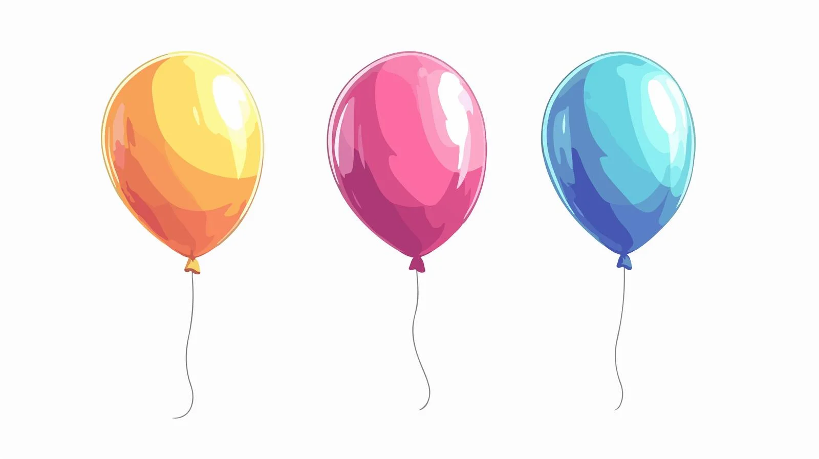 Fun Party Balloon Vector Illustration — free download from Dotvec