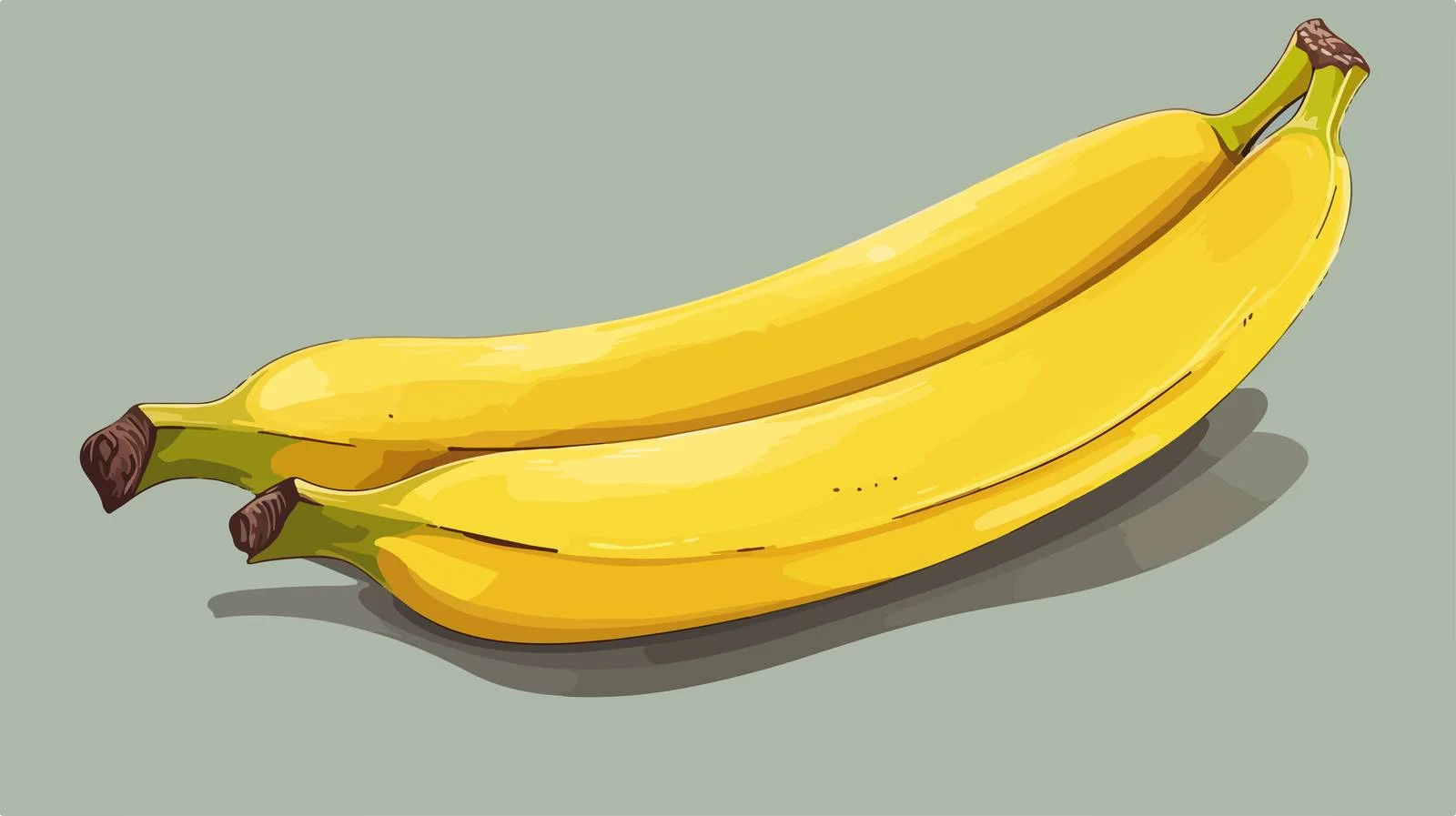 Fun Cartoon Peeled Banana Vector Illustration — free download from Dotvec