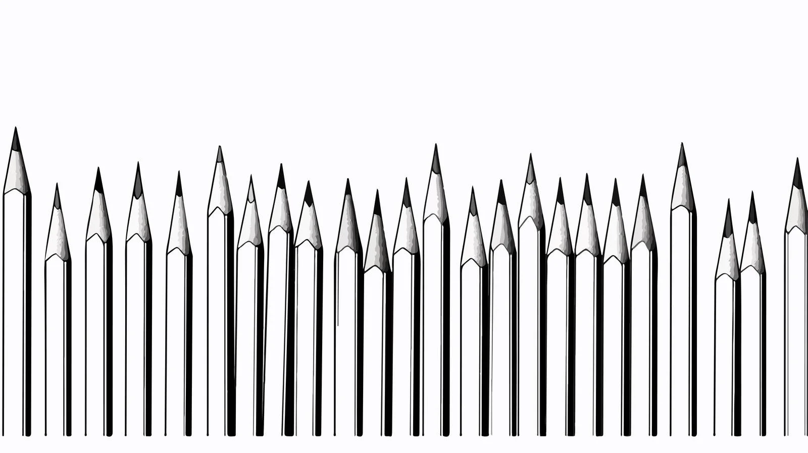 Cartoon Pencil Drawing Vector Illustration — free download from Dotvec