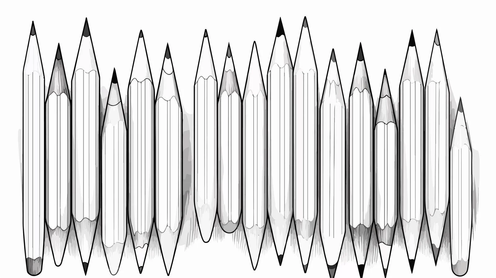 Cartoon Pencil Stock Vector Drawing — free download from Dotvec