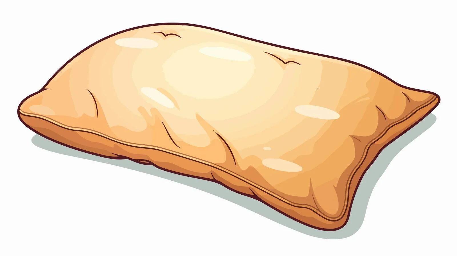 Cartoon Pillow Vector Illustration — free download from Dotvec