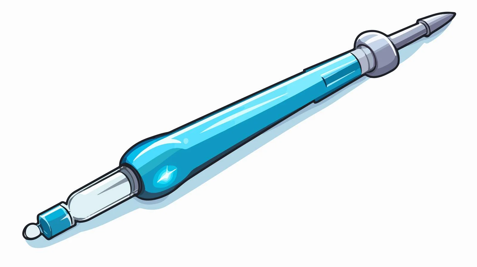 Cartoon Pipette Illustration — free download from Dotvec