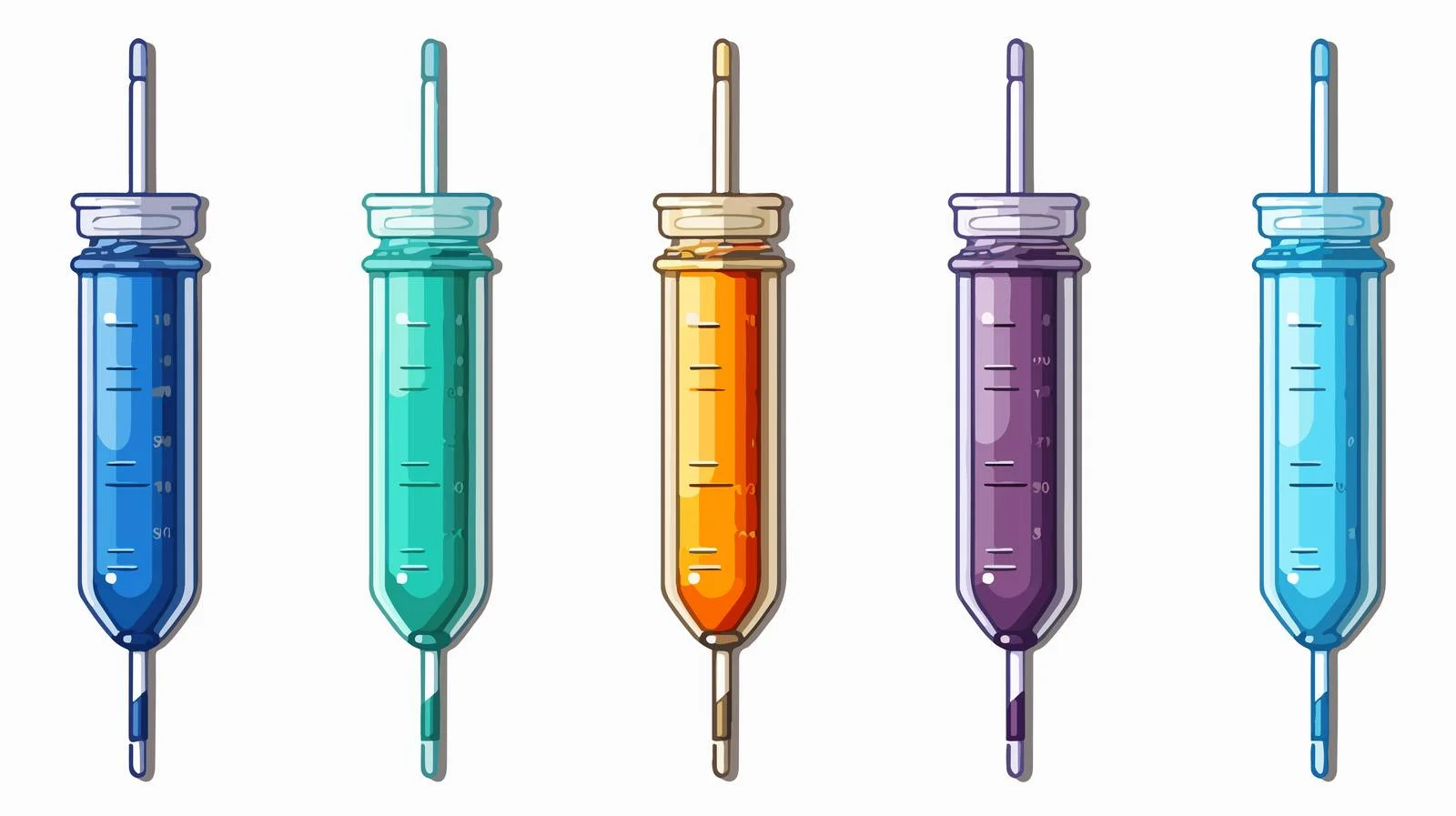 Cartoon Pipette Illustration — free download from Dotvec