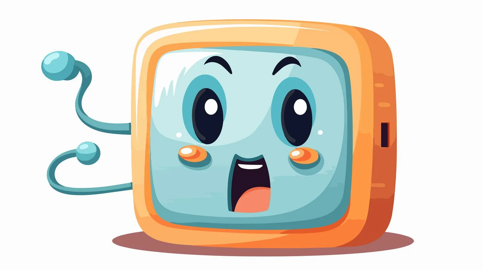 Cartoon Plug Vector Illustration — free download from Dotvec