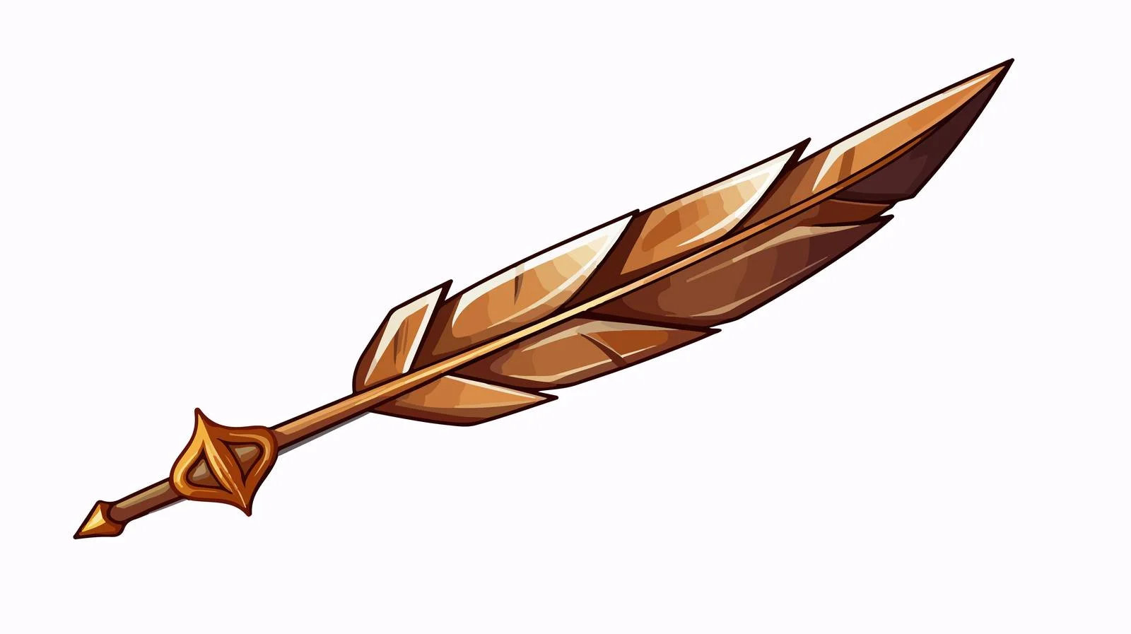 Cartoon Pointing Arrow Illustration — free download from Dotvec