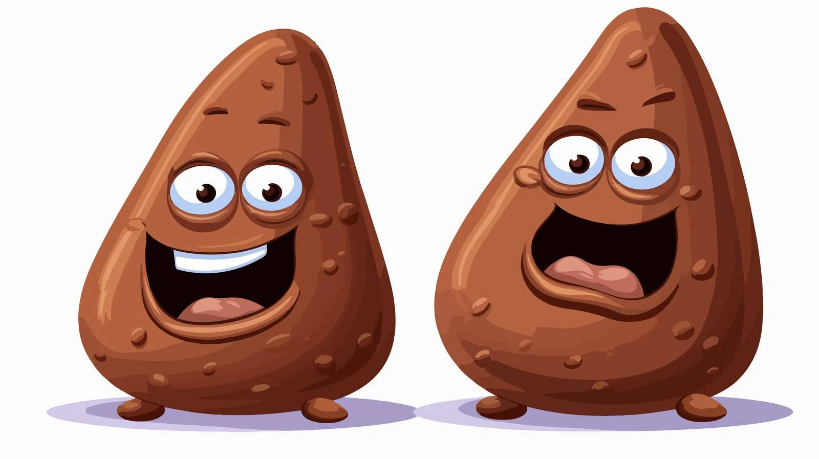Cartoon Poop Vector Illustration — free download from Dotvec