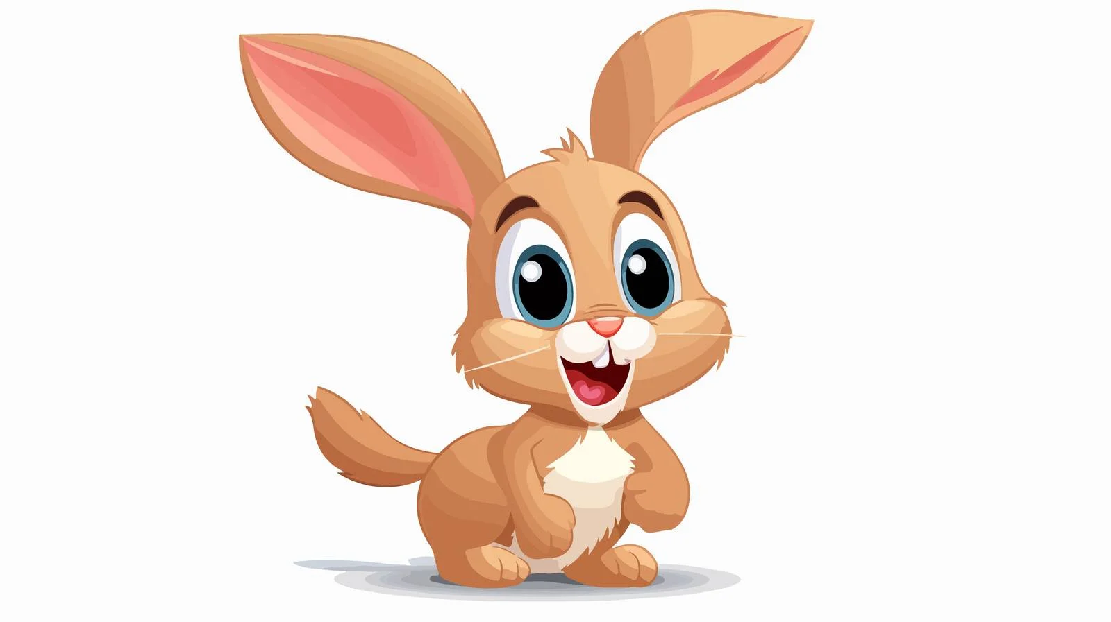 Whimsical Rabbit Illustration — free download from Dotvec