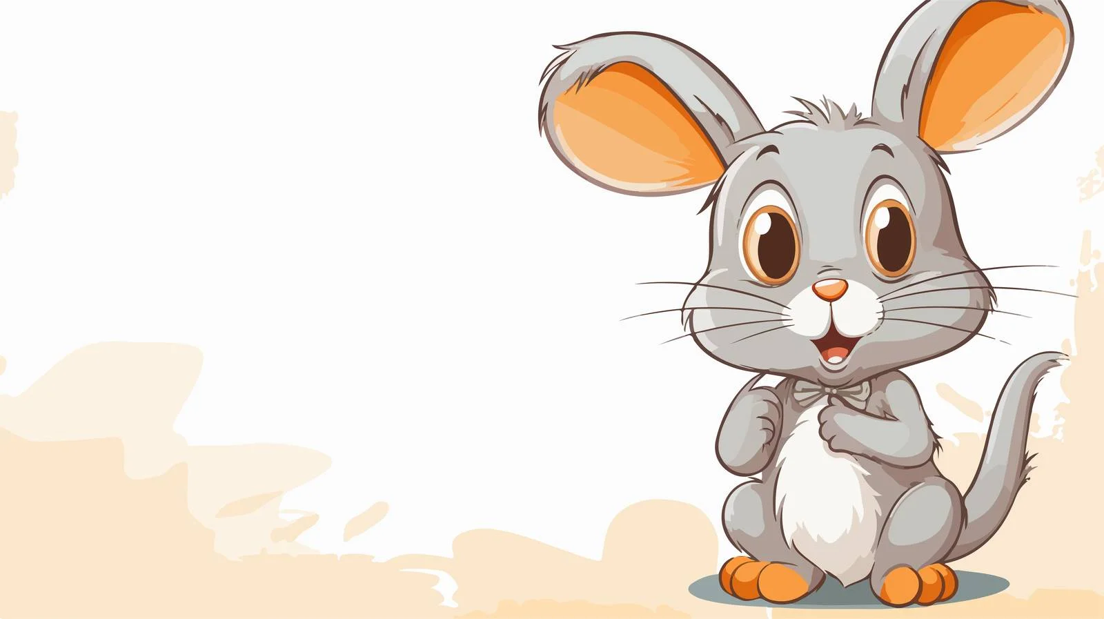 Vintage Rabbit Speech Bubble Illustration — free download from Dotvec