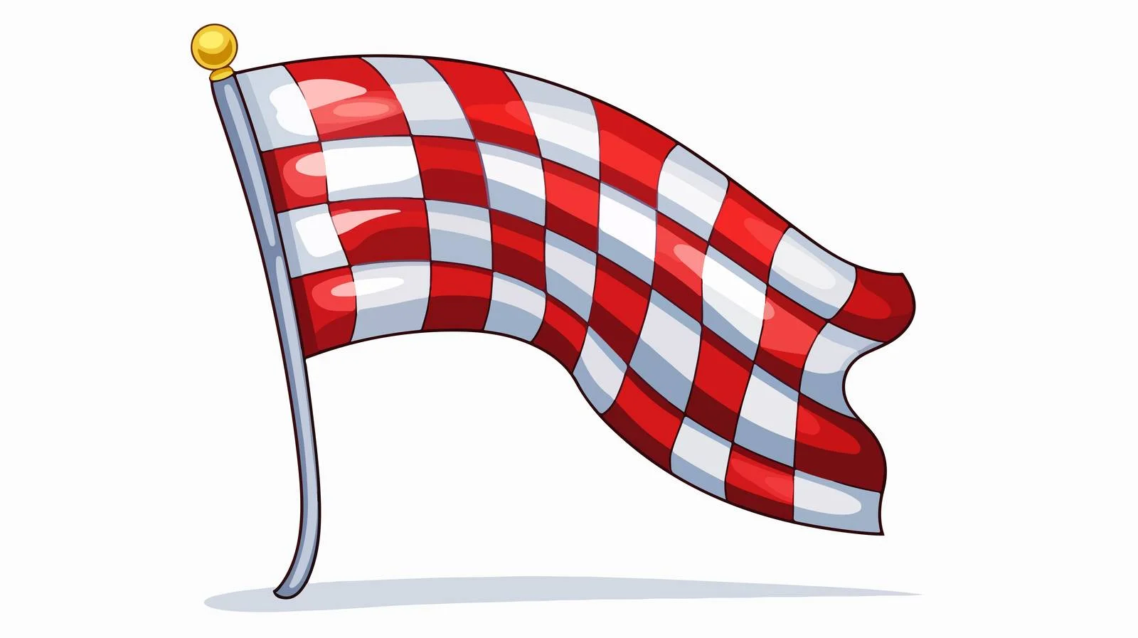 Cartoon Race Start Sign — free download from Dotvec