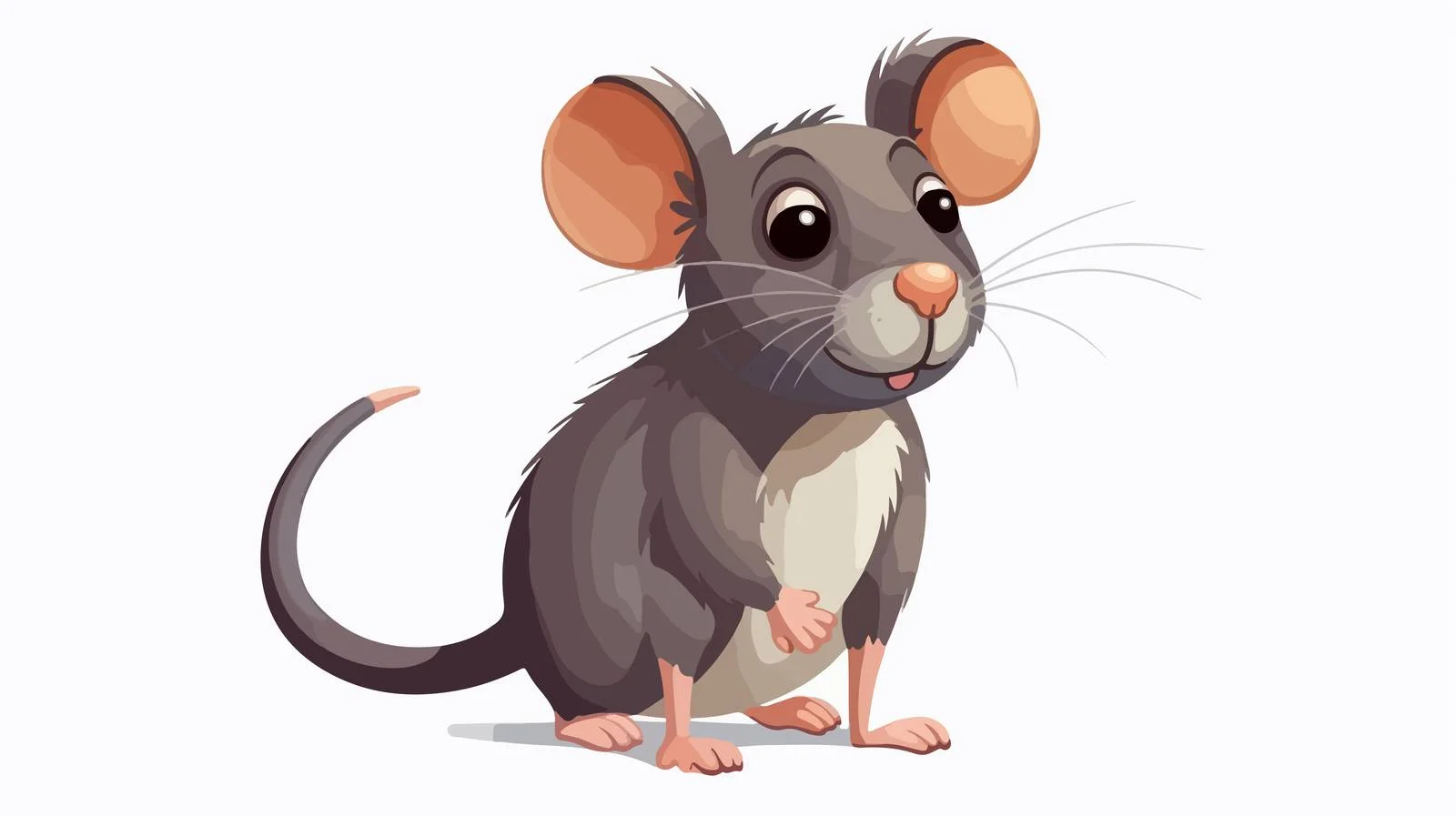 Cartoon Rat Stock Illustration — free download from Dotvec
