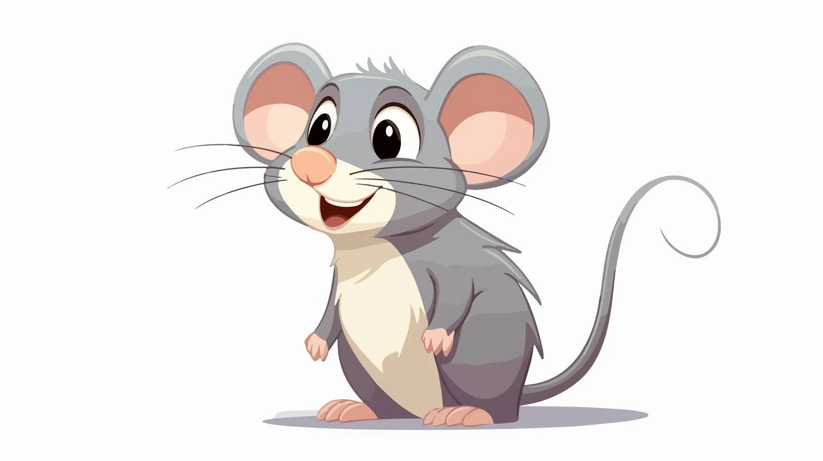 Cartoon Rat Vector Illustration free images image from Dotvec