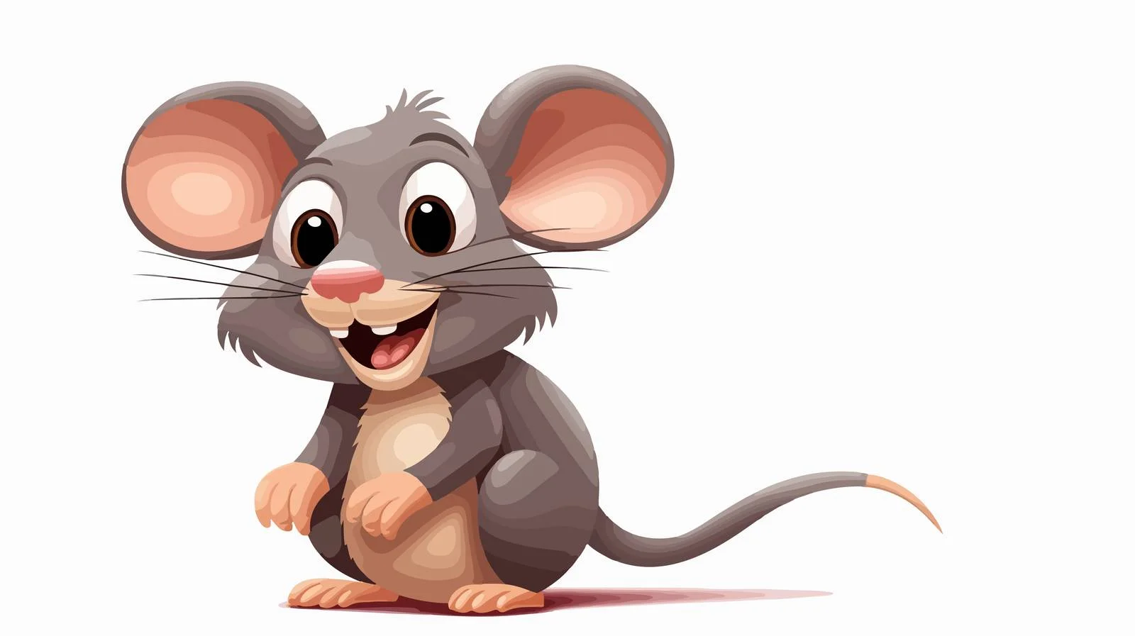 Cartoon Rat Vector Illustration — free download from Dotvec