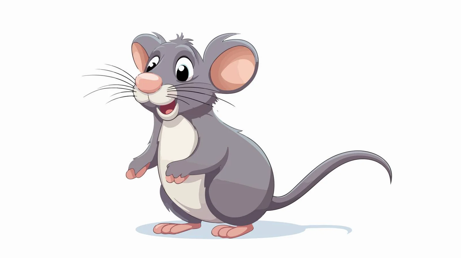 Cartoon Rat Vector Illustration — free download from Dotvec