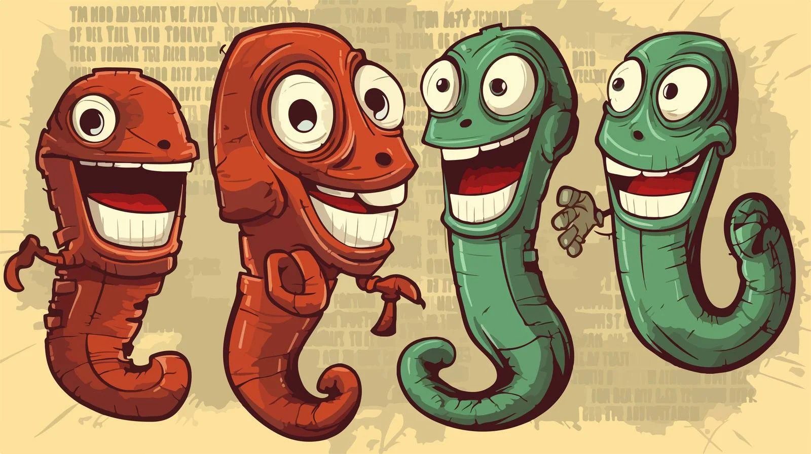 Illustrated Intestinal Repair with Speech Bubble — free download from Dotvec