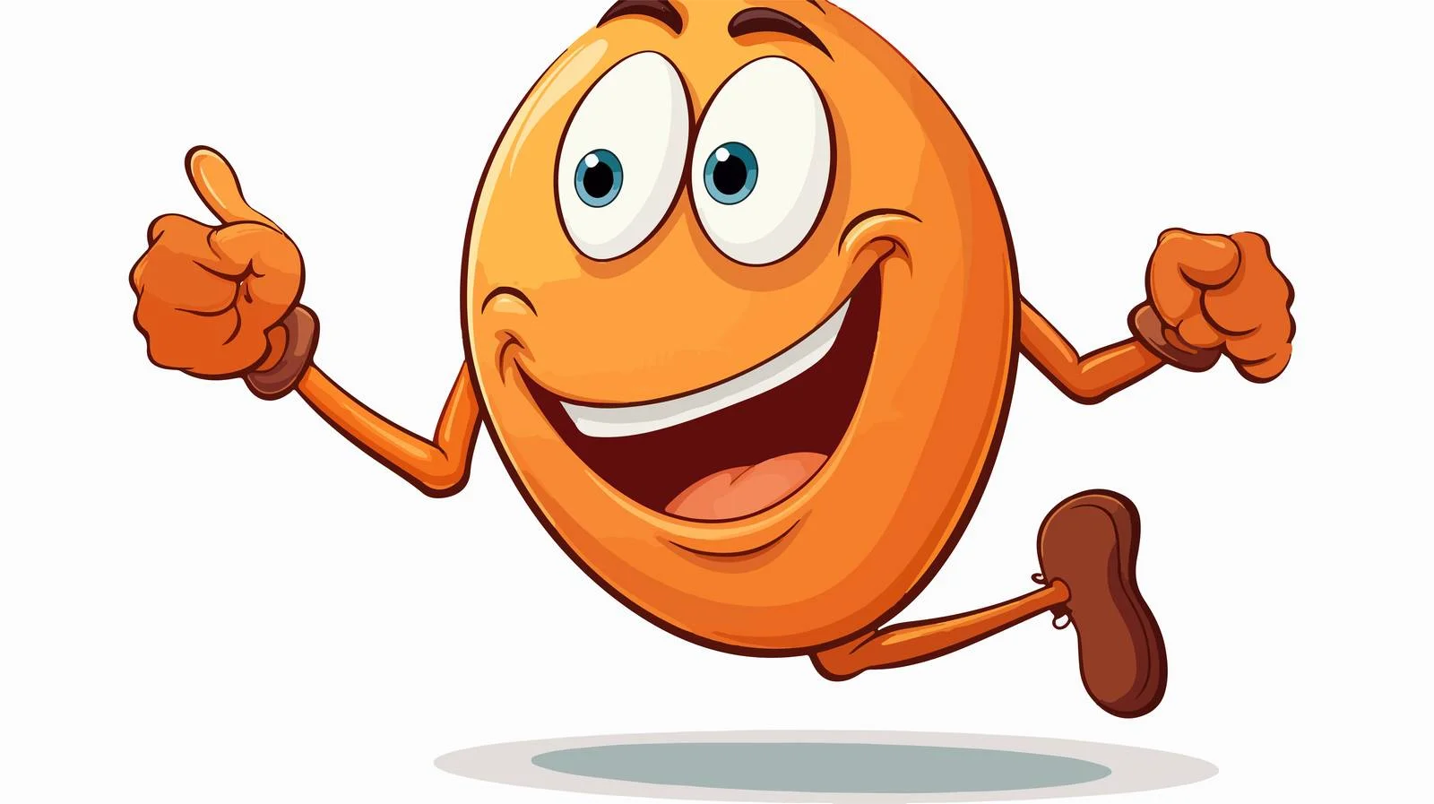 Energetic Egg Cartoon Illustration Vector — free download from Dotvec