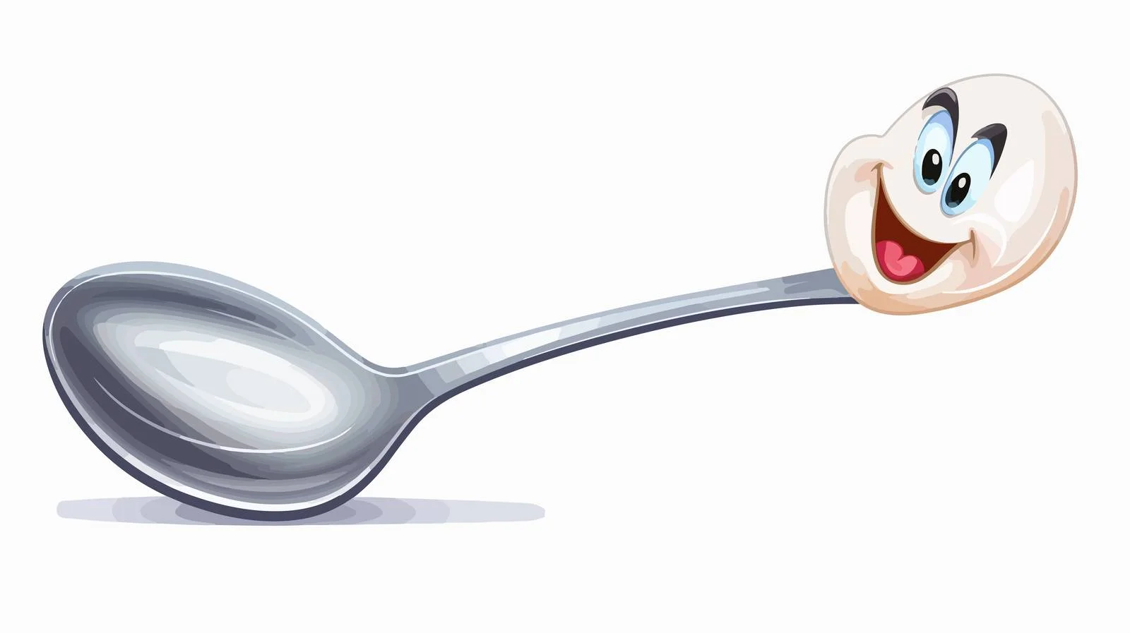 Illustration: Running Spoon — free download from Dotvec