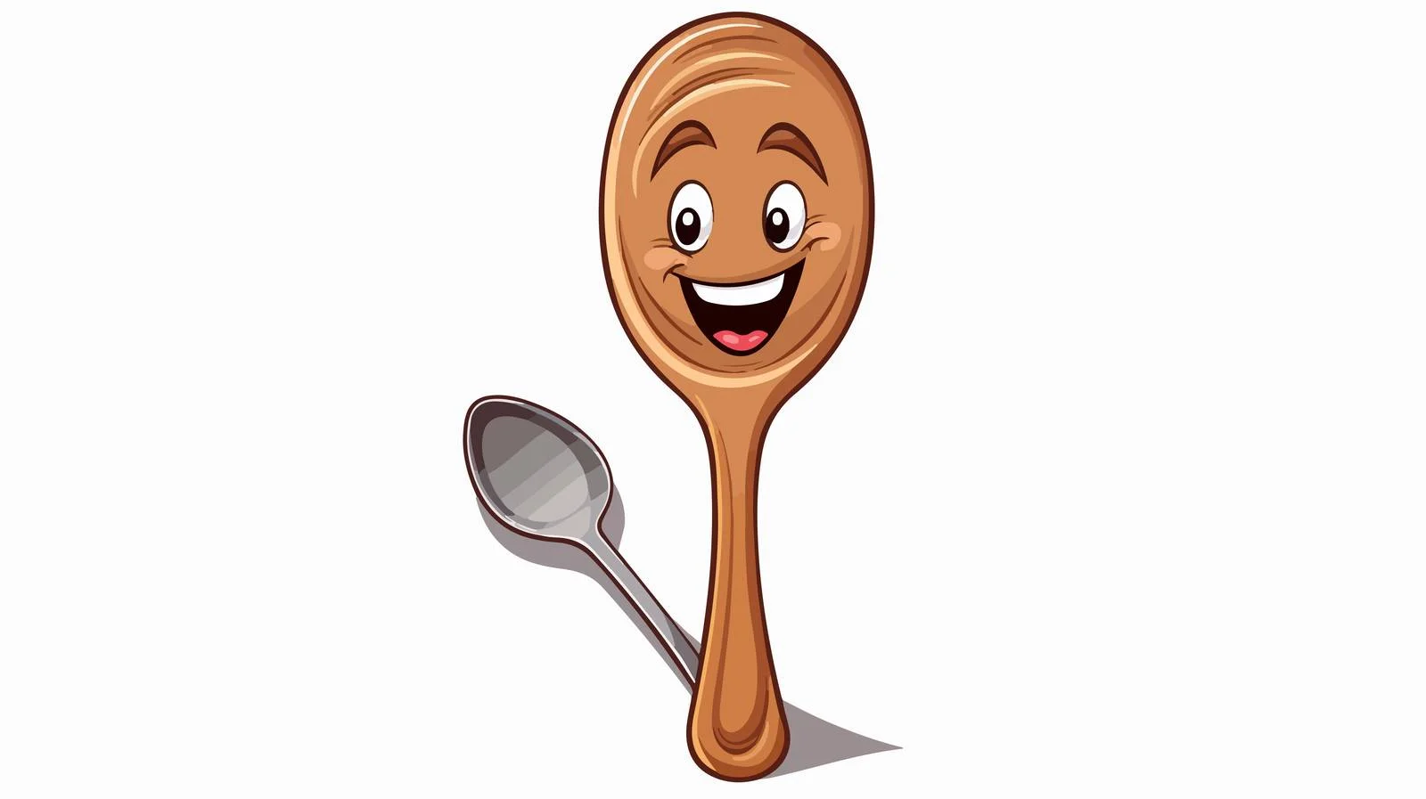 Animated Spoon Character Stock Vector Illustration — free download from Dotvec
