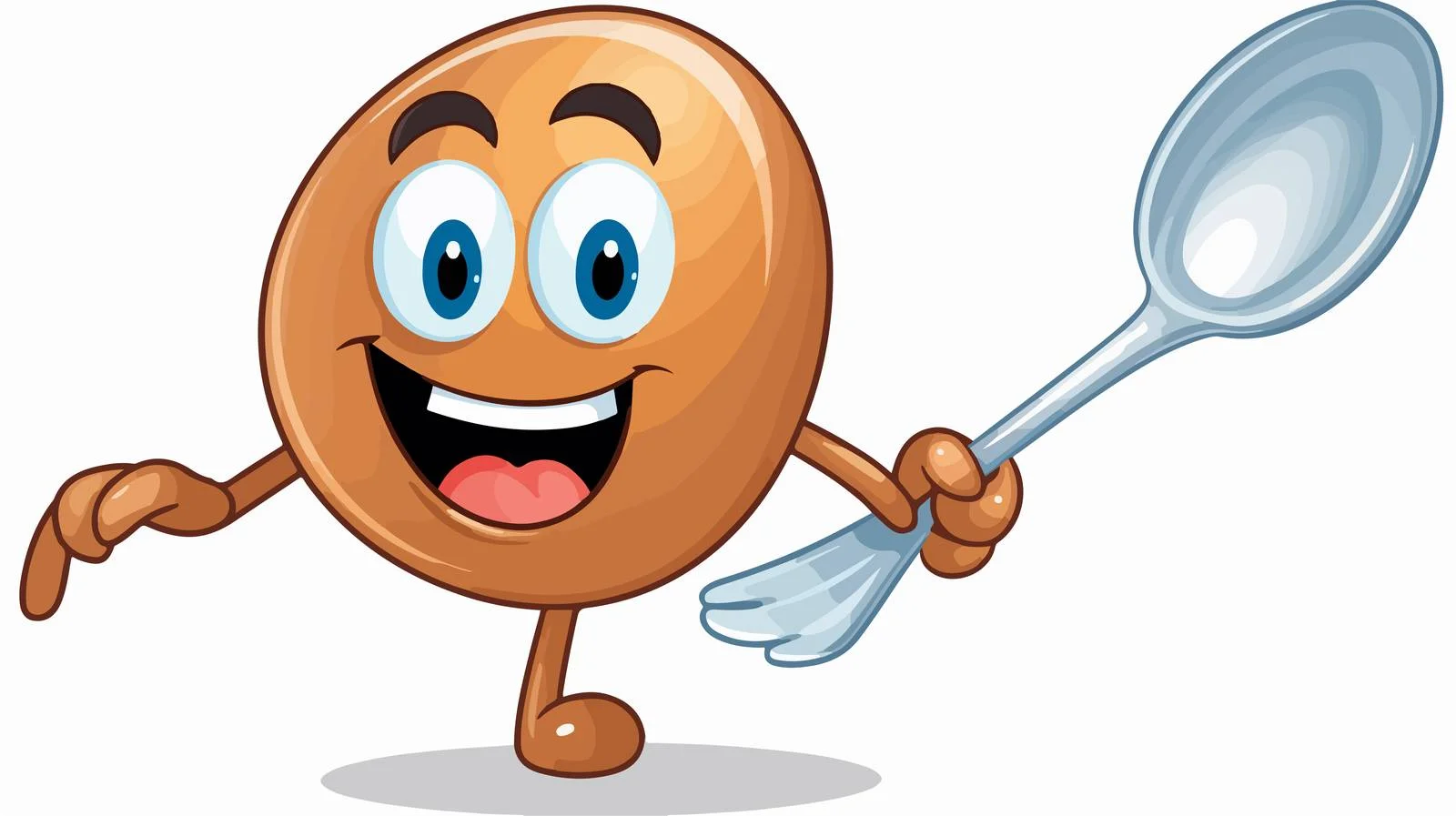 Animated Spoon Running Vector Illustration — free download from Dotvec