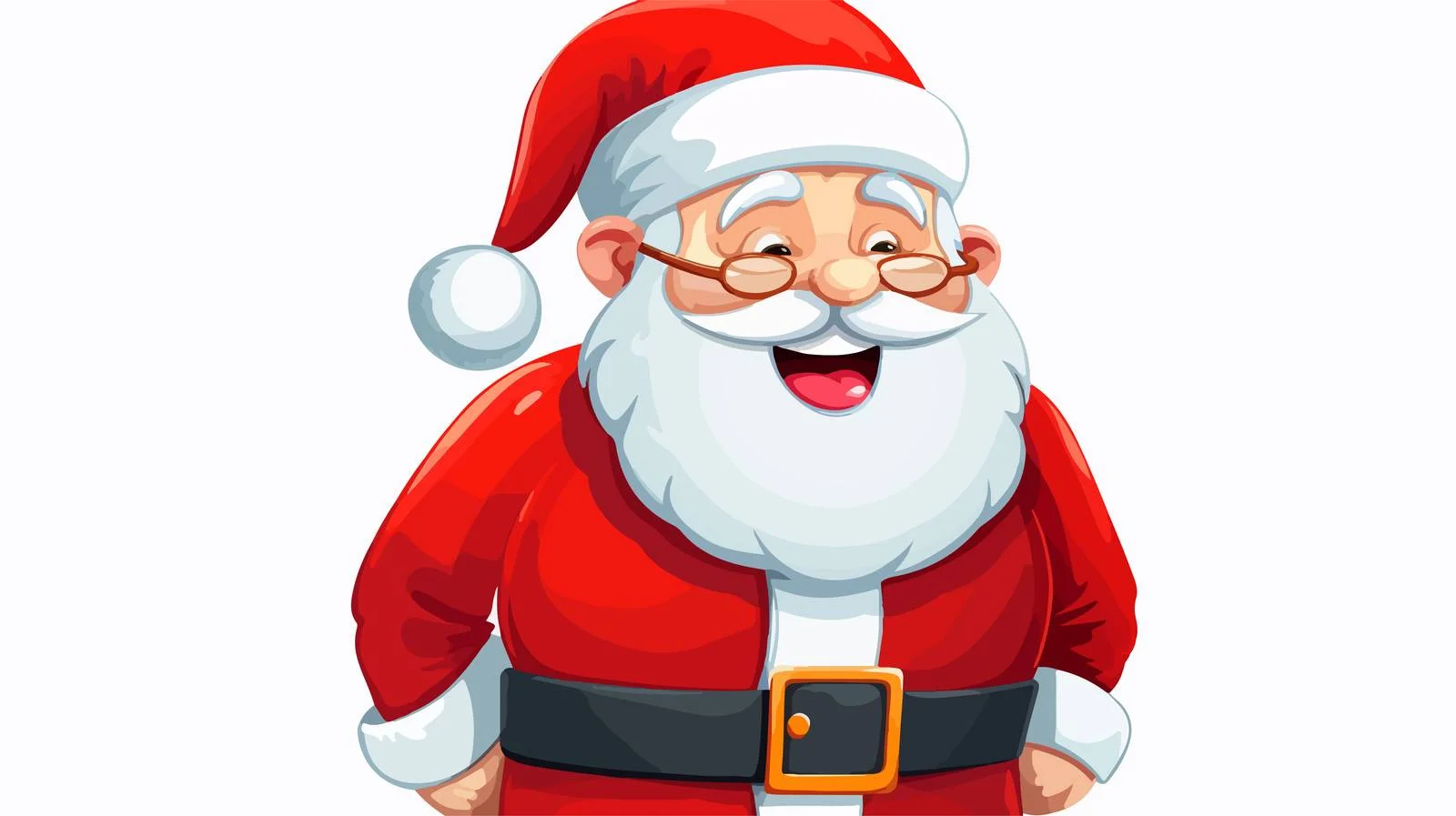 Santa Claus Speech Bubble Vector Illustration — free download from Dotvec