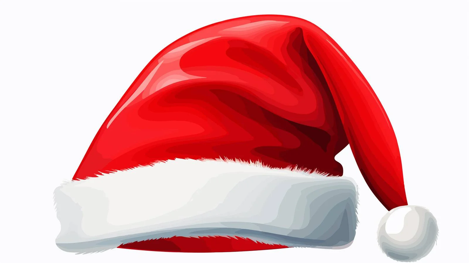 Santa Hat Cartoon Vector Illustration — free download from Dotvec