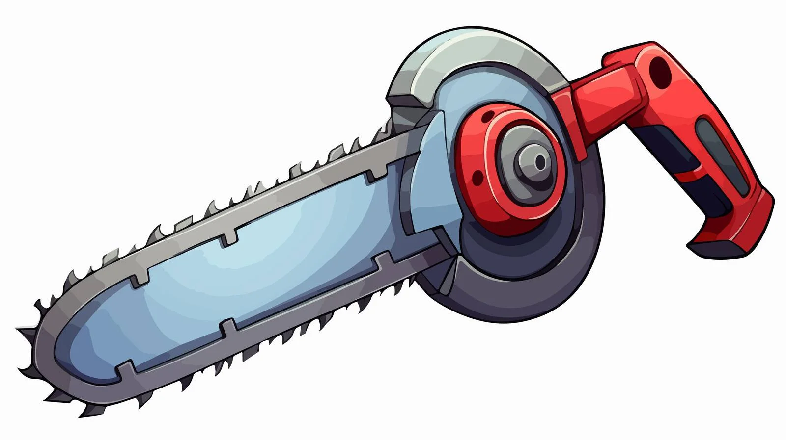 Cartoon Saw Illustration — free download from Dotvec