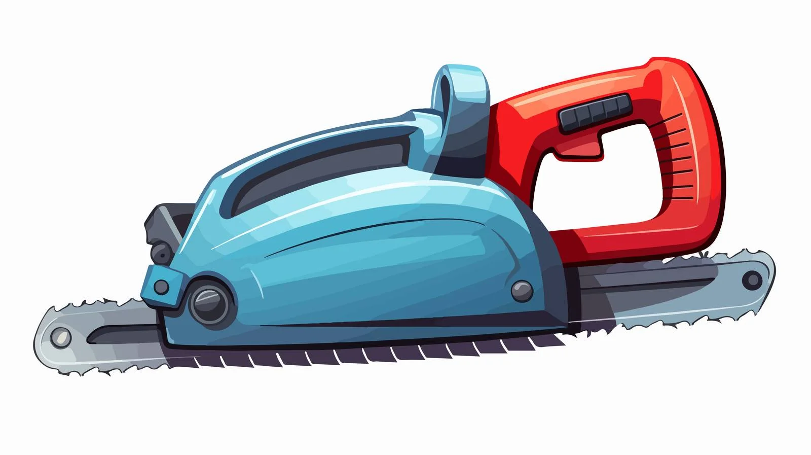 Cartoon Saw Illustration — free download from Dotvec