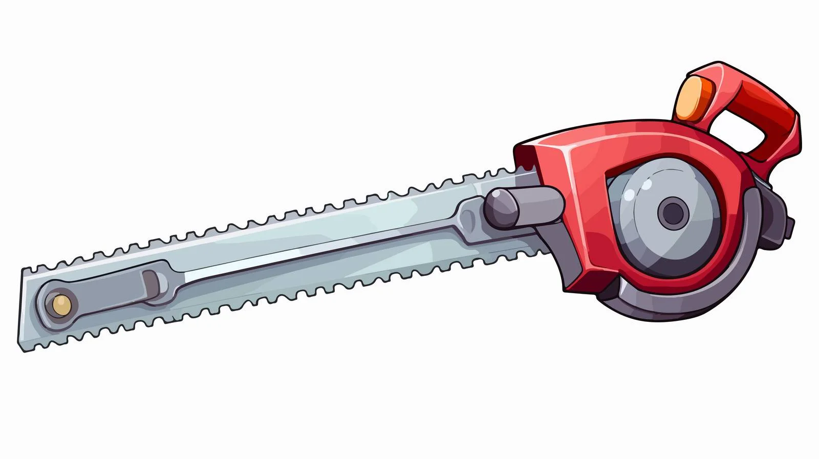 Cartoon Saw Stock Illustration Vector — free download from Dotvec