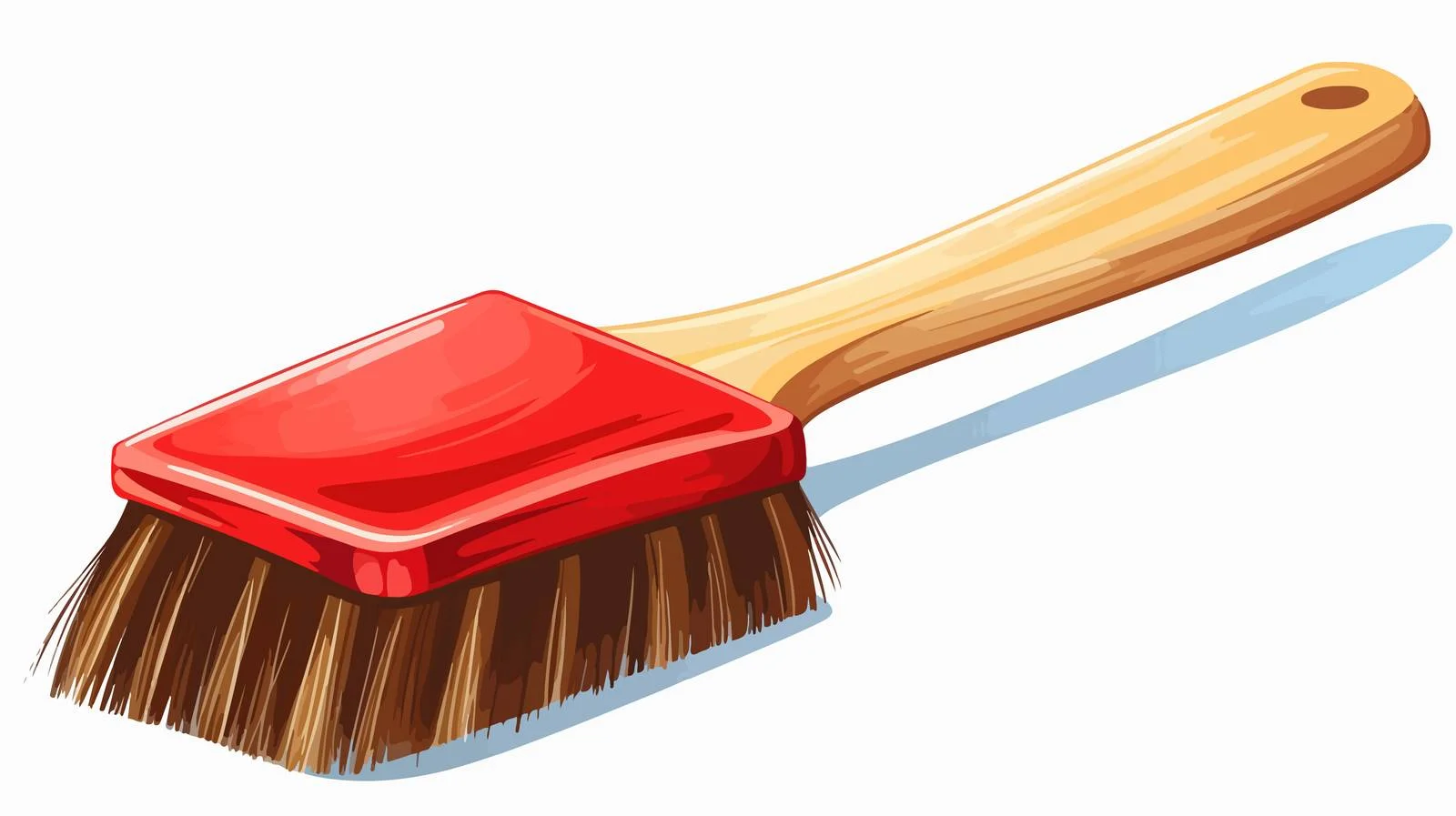 Cartoon Scrubbing Brush Vector Illustration — free download from Dotvec